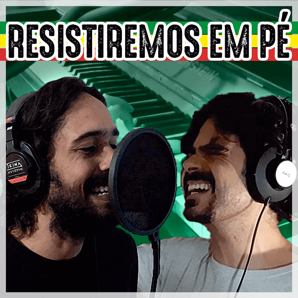 Capa - Resistiremos em Pé - Fábrica de riddim feat Dan Caribé e Fred Gomes