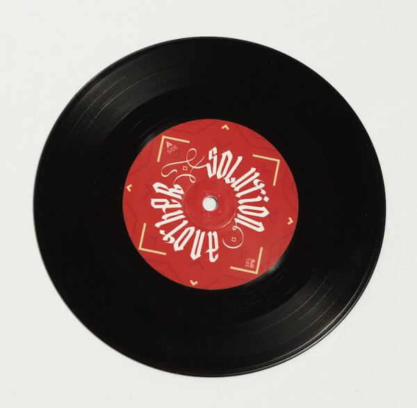 Vinyl 7" Record from release: Fábrica de Riddim feat. Ekena "Another Solution"