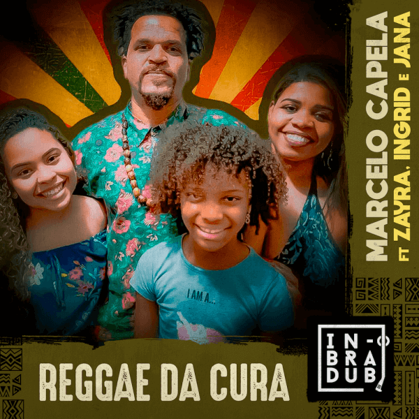 Capa do Lançamento Marcelo Capela - Reggae da Cura